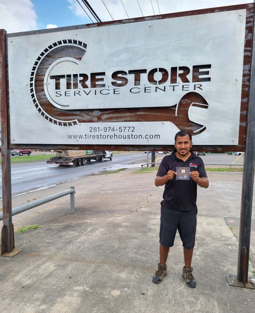 Telephone Road tire/service center never tires of the service part