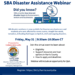 SBA Disaster Assistance Webinar, May 31 1