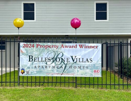 Bellestone Villas Awarded Apartment of the Year by Houston Apartment Association