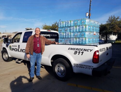 Hobby Area Management District Supports “Hydrate the Officers” Initiative